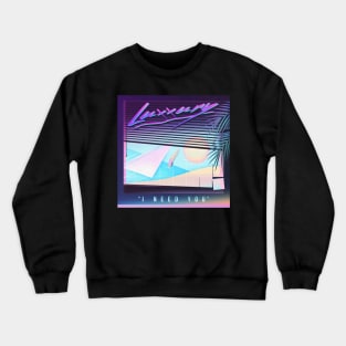 "I Need You" Cover Art Crewneck Sweatshirt